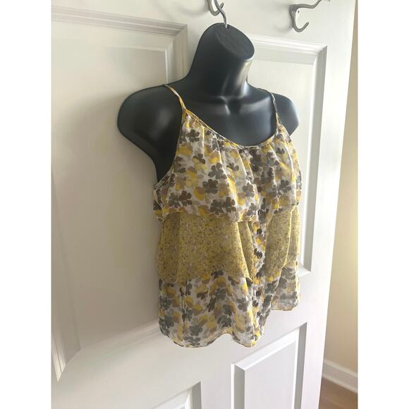 Y2K Womens Apostrophe Petite Blouse S Tiered Cottagecore Boho Feminine Romantic‎ - Picture 3 of 5